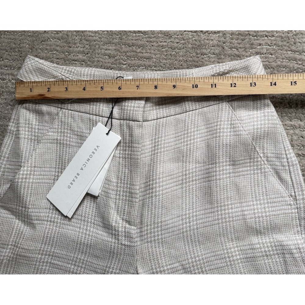 Veronica Beard Oatmeal Tan 'Isley" High Waist Wide Leg Pants, Sz 0 NWT! Linen‎ - Picture 4 of 14